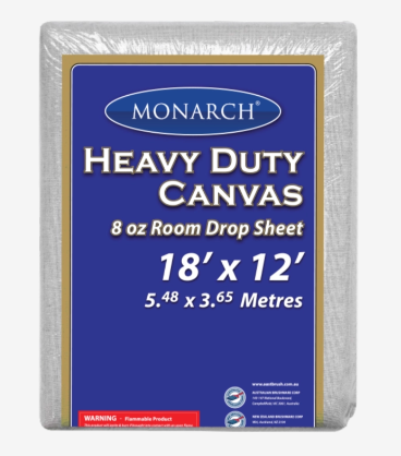 Monarch Drop Sheet 18x12 8oz