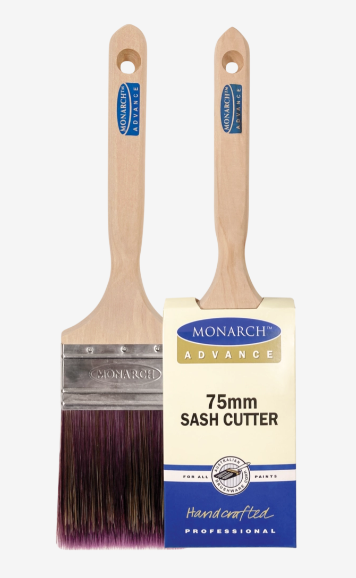 Monarch Advance Sash Cutter Brush 75mm